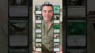 Green Staples: Pricey vs Budget 🌳 #mtg #edh #green #staples