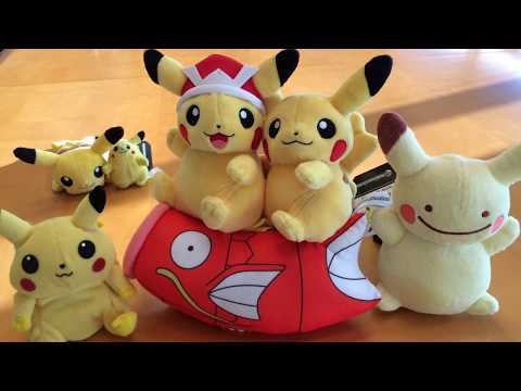 Pikachu Plush (feat. Pichu & Raichu)