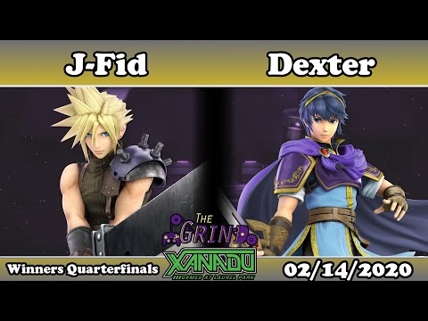 The Grind 114 J-Fid (Cloud) vs Dexter (Marth) Winners Quarterfinals