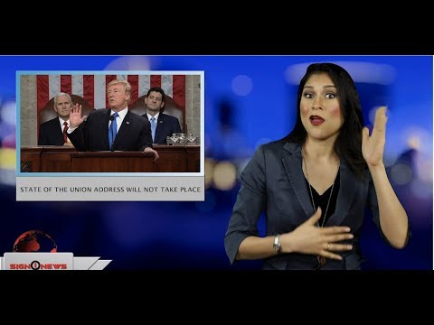 State of the Union address will not take place (ASL - 1.28.19)