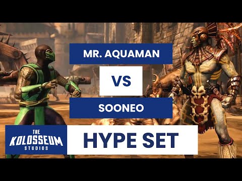 MR. AQUAMAN COMPETES IN HIS OWN TOURNAMENT! -  Kolosseum Season 2 Mortal Kombat X Hype Set