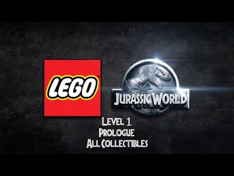 Lego Jurassic World - Level 1: Prologue All Collectibles