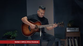 Taylor Guitars Next Generation Builder's Edition 814ce Honduran Rosewood/Sinker Redwood Playthrough Demo