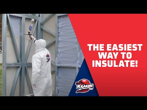 How to Apply Spray Foam Insulation | Kraken Fast Coat Spray Foam