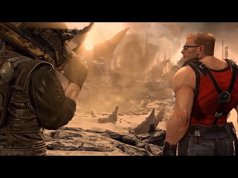 Duke Nukem References Doom Guy Scene | Bulletstorm Full Clip Edition