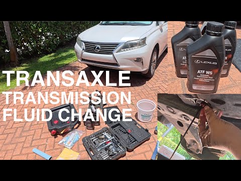Lexus RX350 Transaxle (Transmission/Differential) Drain and Fill | DIY How-To | Gen3 2008-2015