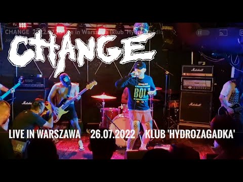 CHANGE  2022.07.26 live in Warszawa (klub 'Hydrozagadka') [FULL SHOW]