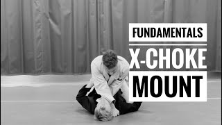 BJJ - X Choke from Mount | Palm Up / Palm Down