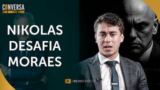 'Moraes tem feito uma vingança institucional para acabar com famílias', diz Nikolas
