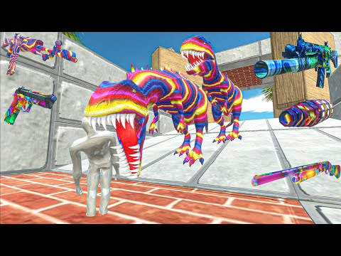 FPS OPERATION ALL WEAPONS & AVATAR IN THIS DOOMED PLACE-Animal Revolt Battle Simulator