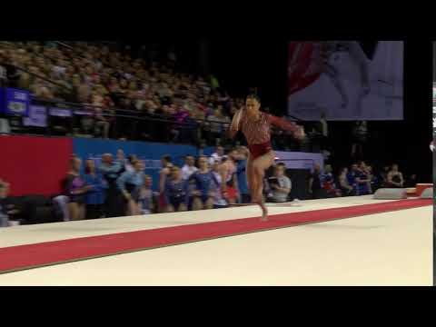 Amelie Morgan   AA BRONZE   Vault   2019 British Gymnastics Championships   WAG SNR AA