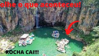 Acidente em Capitlio: falsia cai e faz 5 vtimas em MG