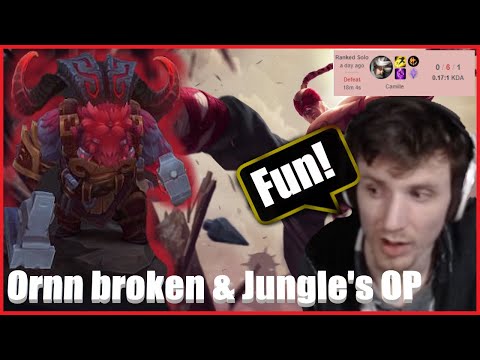 Hashinshin: "Ornn's broken and Jungle is OP" What a fun video game!