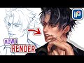HOW I RENDER In IBISPAINT My MOST UPDATED RENDERING TUTORIAL