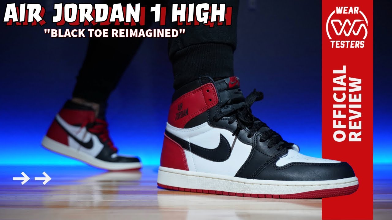 Air Jordan 1 High OG Black Toe Reimagined