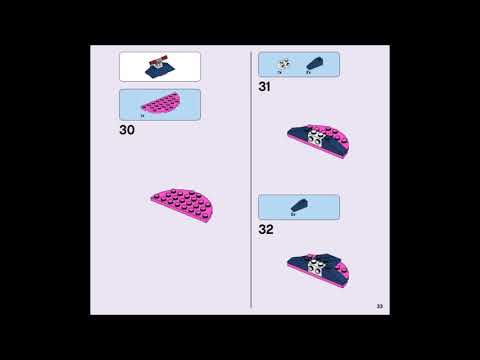 Lego Friends 41343 - Heartlake City Airplane Tour - Building Instructions