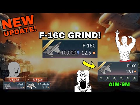 The PRIDE of AMERICA - F-16C🔥(I miss sleep beacuse of this GRIND) | CHAOS at the Top Tiers