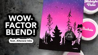 The Most Gorgeous Sunset Blend Ever (Borrowed from Nature!)