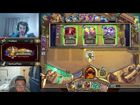 FroStee vs SamuelTsao - Division B - Hearthstone Grandmasters Asia-Pacific 2020 Season 1 - Week 6
