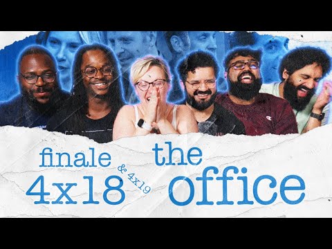 The Office - 4x18+19 Goodbye Toby - Group Reaction