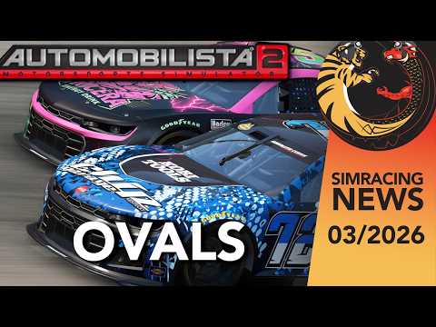 Sim Racing News 03/2026: Automobilista 2 improves NASCAR