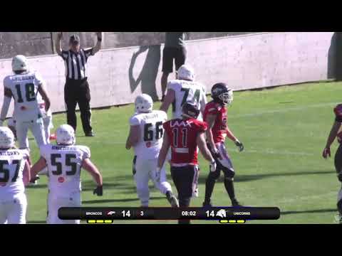CEFL: Calanda Broncos vs Schwäbisch Hall Unicorns Highlights