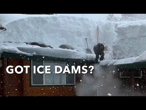Ice Dam Removal In Truckee CA