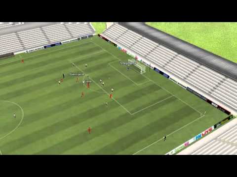 Liverpool vs Liverpool Reserves - Gerrard Goal 10th minute