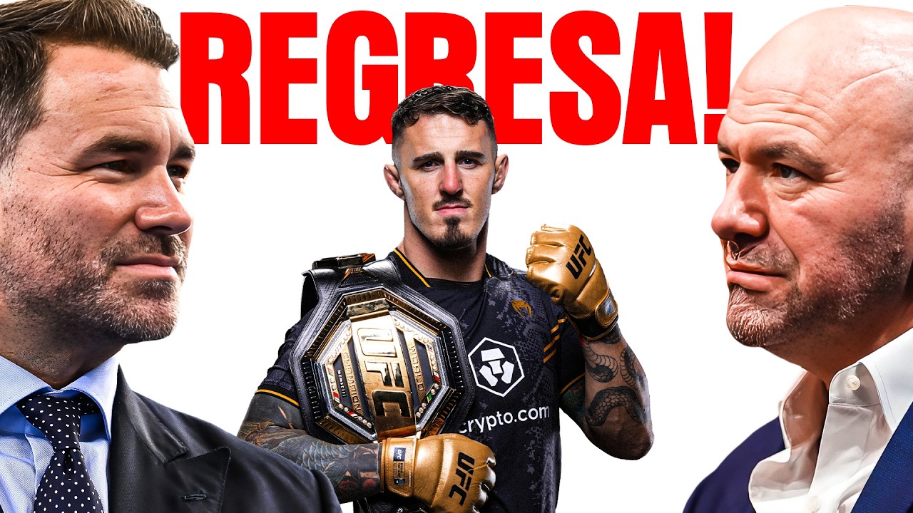 ¡REGRESA Tom Aspinall y le METE el DEDO en el OJO a DANA WHITE!