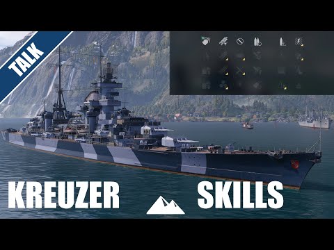 Neue Kreuzer Skillung im Überblick (für Anfänger)  - World of Warships | [Info] [Deutsch] [60fps]