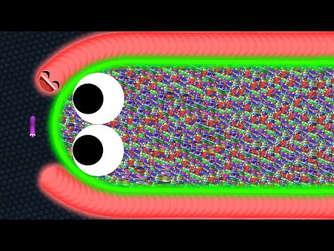 Slither.io Best Tiny Snake Trolls Giant Snakes Epic Slitherio Gameplay