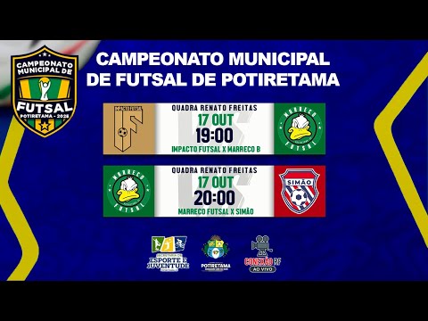 SEMI FINAL - CAMPEONATO MUNICIPAL DE FUTSAL - POTIRETAMA - 17/10/2025