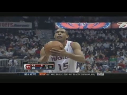 Al Horford 20 Points 3 Blk Vs. Bucks, 2010 Playoffs Game 2.