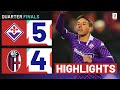 FIORENTINA-BOLOGNA 5-4 AP | HIGHLIGHTS | La Viola make history | Coppa Italia Frecciarossa 2023/24