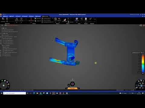 Ansys Discovery -  FEA  - Structural Simulation