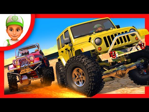 Cartoon about Handy Andy - Car racing - Animation 3d