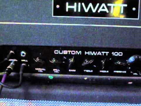 1970 Hiwatt DR103 with unusual hot preamp