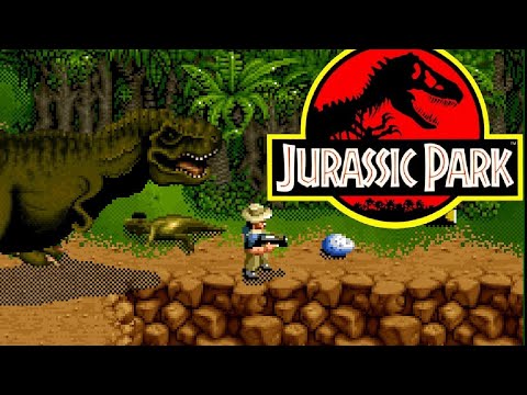 Jurassic Park (SNES) Playthrough Longplay Retro game