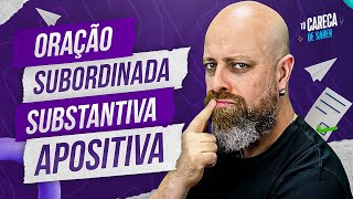 Oração Subordinada Substantiva Apositiva [Prof. Noslen] #carecadesaber