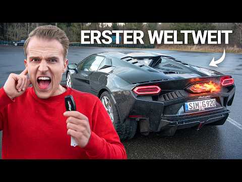 WORLD'S FIRST STRAIGHT PIPED Lamborghini Temerario (920 hp)