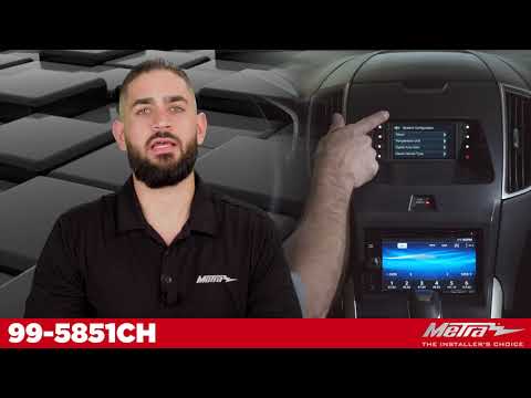 Metra 99-5851CH TurboTouch Dash Kit-video