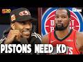Jeff Teague says Pistons should TRADE FOR Kevin Durant from Rockets | Club 520 x NBA Playoffs