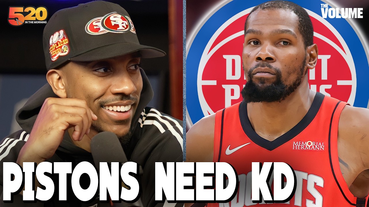 Jeff Teague says Pistons should TRADE FOR Kevin Durant from Rockets | Club 520 x NBA Playoffs