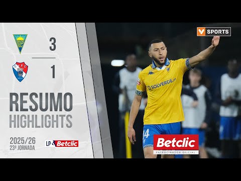 Resumo: Estoril 3-1 Gil Vicente (Liga 25/26 #23)