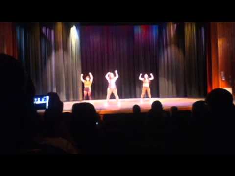 Becky, Maria and Amy dance show