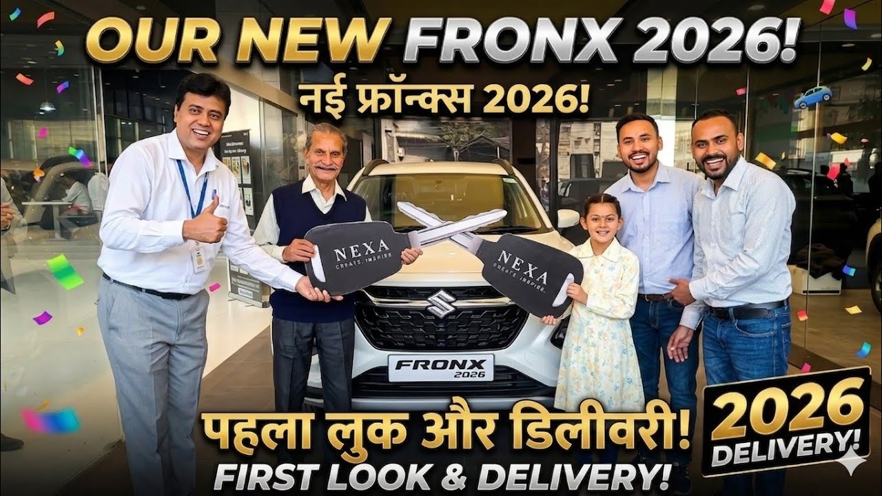 Maruti Fronx Sigma 2026 Delivery Day 🚗 🔑 | Base Model SIGMA 2026 | FRONX 7 Lakh Only | Is Worth It?