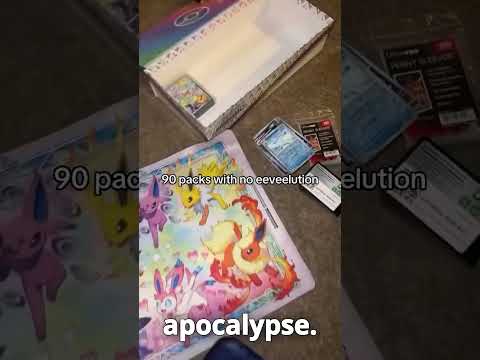 ✨ The Legend with 90 Pokemon Packs of Prismatic Evolution without any Hits Sad Times 😲