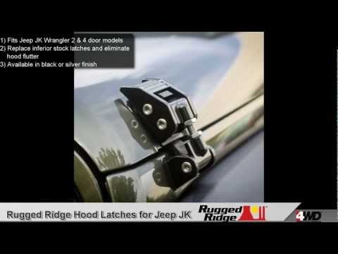 Rugged Ridge Hood Latches for Jeep Wrangler
