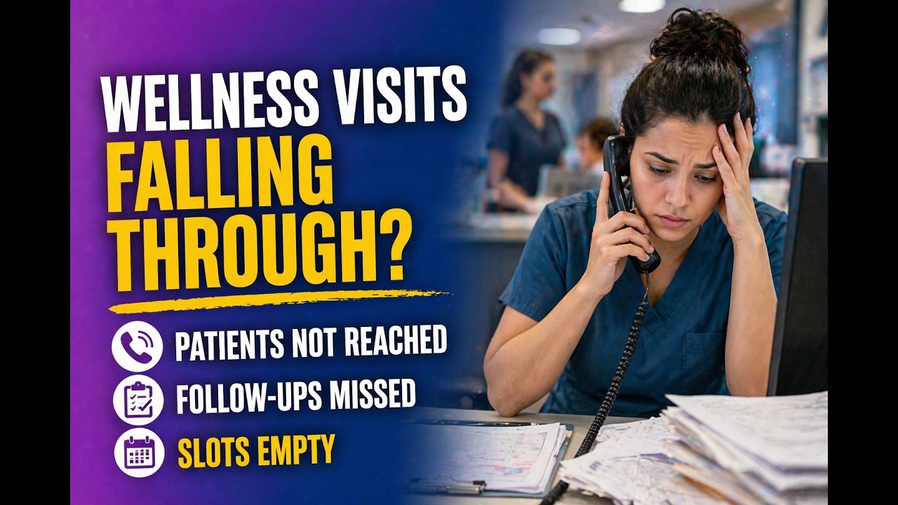 How Outsourced Annual Wellness Visit Coordination Remote works