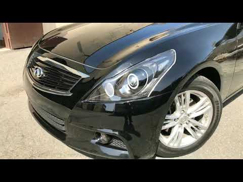 Infiniti G37 Sedan Custom Headlights Diode Dynamics HD LED Switchback Halos